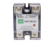 Rele Estado Sólido 90-280VCA 25A SAP-4825A Digimec